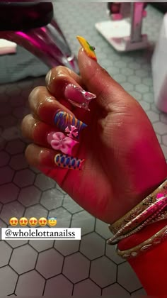 Summer Duck Nails Acrylic, Nail Inspo Gel Polish, Duck Nails Acrylic, Nail Inspo Gel, Acrylic Toe Nails, Long Acrylic Nail Designs, Drip Nails