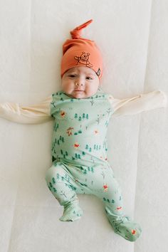 The newborn stage just got sweeter with this Disney gem, featuring favorite characters Winnie the Pooh, Tigger, and Piglet in an idyllic woodland. Available in size 0-3M. Your lil' infant will be cozy in our signature butter-soft, stretchy material. Plus we added mittens, footies, and an innovative and convenient peek-a-booty™ back opening for quick diaper changes. Simply pull at the footies to slip baby's legs out for the easiest diaper change ever! Disney Baby Outfits, Tigger And Piglet, Newborn Stage, Disney Baby Clothes, Winnie The Pooh Tigger, Pooh Bear, Baby Outfits Newborn