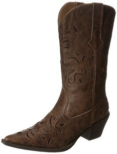 PRICES MAY VARY. Lightweight Flexible sole Non-marking outsole Soft support insole Best Rain Boots, Chloe Boots, Best Winter Boots, Womens Cowgirl Boots, Roper Boots, Womens Riding Boots, Western Boots Women, Slouched Boots, Cowboy Boots Women