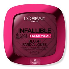 Loreal Infallible, Loreal Paris Infallible, Cheek Makeup, Matte Blush, Beauty Awards, Brow Pencils, L Oreal, Blush Makeup, Colorful Makeup