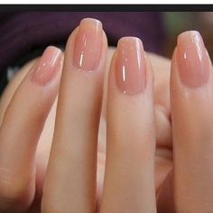 The Best Nude Nail Polish for Every Skin Tone 2021 | DTK Nail Supply Acrylic Nails Natural, Nail Shapes Squoval, Squoval Nails, Nude Nail Polish, Easy Nails, Super Nails, Bride Nails, Nails Almond, Ideas Nails