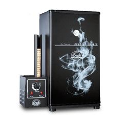 Bradley Original Electric Smoker - Food Smoker Black Smokers, Barbecue Portable, Pellet Smokers