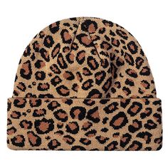 PRICES MAY VARY. Material: Leopard beanie made of 100% Acrylic,it is soft and durable.The knit hat fits to most occasions in our daily life and is available in a variety of patterns. Stylish Print: The trendy mens womens beanie features with retro fashion leopard print,warm and cuddly.People who loves leopard element will love this beanies. Size: Winter hats for women men head circumference approx 22"-23.2"(55-60cm),one size fits most. Wide Occasions: The beanie hat is suitable for casual wearin Cow Print Beanie, Leopard Beanie, Y2k Beanie, Leopard Print Beanie, Girls Winter Hats, Cute Beanies, Winter Hats For Men, Cuffed Beanie, Beanie Pattern