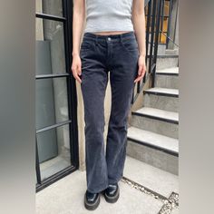 New Without Tags. Low Rise. So Cute But They Don’t Fit Me Anymore. 98% Cotton, 2% Elastane. Waist Height: 9"(23cm), Inner Seam: 31.5"(80cm), Waist Circumference: 28.3"(72cm). Casual Corduroy Flare Jeans, Trendy Mid-rise Corduroy Bottoms, Casual Mid-rise Corduroy Bottoms, Fitted Corduroy Casual Bottoms, Fitted Mid-rise Corduroy Jeans, Casual Mid-rise Corduroy Jeans, Navy Corduroy Pants, Brandy Melville Pants, Waist Circumference