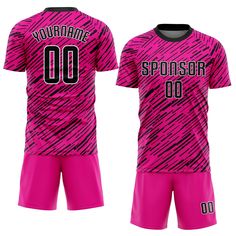 Order the jersey with special name & number you want from our shop, making a vibrant look on the field or daily life! Features: 1. Material: Made from 100% polyester wicking knit with 95% polyester / 5% spandex wicking pinhole mesh 2. Jerseys with sublimation printed name and numbers 3. Moisture-wicking fabric has spongy handle, good draping property and elasticity as well as good dimensional stability and wrinkle-resistance 4. Breathable & Quick-Drying 5. Athletic Cut & Exquisite stitching not Jersey Pink, Logo Number, Soccer Uniforms, St. Patricks Day, Blue Football, Alpha Kappa Alpha, 3d Pattern, Sport Wear, Kelly Green