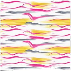 an abstract pattern in pink, yellow and white