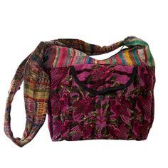 Up cycle Bohemian Bag - SOLOLI Bohemian Multicolor Shoulder Bag For Trip, Traditional Patchwork Shoulder Bag For Everyday, Cotton Textiles, Up Cycle, Bohemian Bag, Bohemian Bags, Cotton Textile, Vintage Embroidery, Bag Handmade