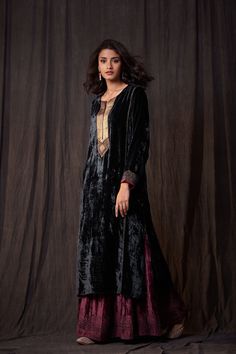 Velvet Dress Indian Party Wear, Velvet Dress Indian, Party Dress Indian, Velvet Shirts, Velvet Party Dress