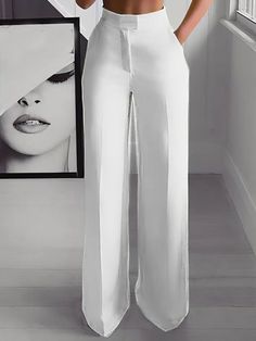 Gown Styles, Cropped Jumpsuit, Elegante Casual, Classy Work Outfits, Cropped Tops, Casual Jumpsuit, White Party, Looks Chic, Shoulder Crop Top