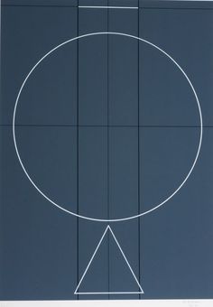 an image of a circle with two intersecting lines