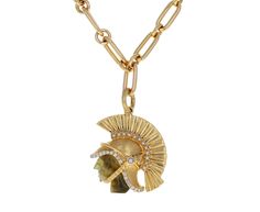 With its old world design and texture, this Storrow charm is the perfect personal talisman. The 14K yellow gold roman soldier has a labradorite carved face and a helmet set with diamonds and pearls. It hangs from the 14K yellow gold clasp, positioned to be a versatile addition to any chain bracelet or necklace. total length : 1 1/4"14K yellow gold and labradorite soldier : just over 7/8" x just over 7/8"labradorite : 8mm x 13mmdiamonds : 1mm diameter each pearls : 1mm diameter each 14K yellow go Old World Design, Digby And Iona, Rebecca Overmann, Roman Soldier, Diamonds And Pearls, Victorian Aesthetic, World Design, Roman Soldiers, Cathy Waterman