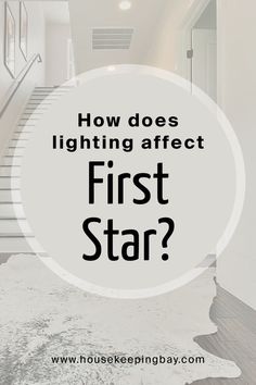 How Does Lighting Affect First Star SW-7646 by Sherwin-Williams? Sw First Star Walls, Sw First Star Coordinating Colors, North Star Sherwin Williams, Sherwin Williams North Star, Barndo Decor