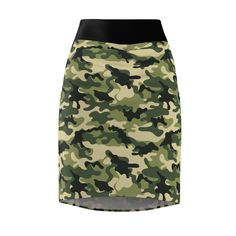 Comfortable and soft, this high quality AOP pencil skirt is cut close to the body. Inspired by the freedom of creativity, it's perfect for standing out on any occasion..: 95% Polyester 5% Spandex.: Mid waist fit.: Printed on care label in black color.: White thread color.: Assembled in the USA from globally sourced parts Trendy Stretch Midi Pencil Skirt, Green Stretch Midi Pencil Skirt, Green Stretch Pencil Mini Skirt, Trendy Stretch Lined Pencil Skirt, Body Inspired, Dress Outer, Handmade Skincare, Skin Care Spa, Womens Pencil Skirts