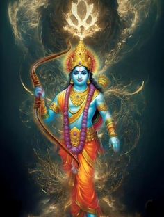 an image of the god in hindu mythology