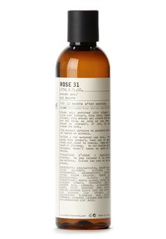 Rose 31 Shower Gel by Le Labo Body Care Label Inspiration, Scent Bars, Interior Design Accessories, Bottle Design Packaging, Cleanse Your Body, Design Accessories, Olive Leaf, Hug Me, Design Packaging