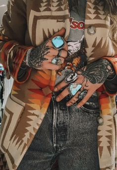 Nfr 2022, Edgy Western Style, Punchy Aesthetic, Western Grunge Style, Southwest Chic, Native American Turquoise Jewelry, What I Like About You, Western Wear Outfits, Western Style Outfits