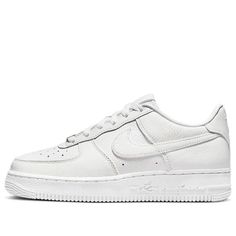 (GS) Nike x NOCTA Air Force 1 Low 'Certified Lover Boy' FV9918-100 Nike White Sneakers With Embossed Logo, White Nike Air Force 1 Sports Shoes, Fashion Performance, Air Force 1 Low, Stylish Sneakers, Air Force 1, Nike Air Force, Perfect Pair, Air Force