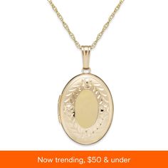 in stock Classic Oval Jewelry From Macy's, Luxury Yellow Gold Oblong Jewelry, Formal Yellow Gold Oval Pendant Jewelry, Macy's Oval Gold Jewelry, Luxury Oval Locket Jewelry, Classic Yellow Gold Oval Cabochon Jewelry, Timeless Yellow Gold Oval Jewelry, Macy's Fine Jewelry Oval Shape, Oval White Gold Jewelry With Shiny Finish