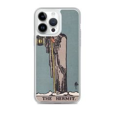 the hermit tarot card phone case