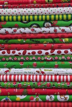 Mystery bundles are procured by our staff and will be any 5 prints from the Grinch collection. It's similar to a grab bag and lots of fun!  This listing is for the How The Grinch Stole Christmas MYSTERY FAT QUARTER Bundle from Dr Seuss by Robert Kaufman. Bundle Patterns Vary. 5 Fabrics Total, from our Grinch Collection, including our Caliquiltco Shop Exclusive Prints. No duplicates.  5 Fabrics from our Grinch Collection. No Duplicates. 100% Cotton ♦ To view all the Coordinating Panels (not inclu Grinch Fabric, Blaze Birthday, Christmas Mystery, The Grinch Stole Christmas, Craft Decoration, Christmas Bundle