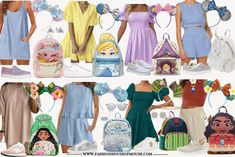 Disney Outfits Women Will Love - Princesses - Fashion House of Mouse Cinderella Disney Outfit, Inspired Disney Outfits, Disney Princess Disneybound, Princess Disneybound, Disney Princess Inspired Outfits, Disney Character Outfits, House Of Mouse, Disney Bound Outfits Casual, Disney Outfits Women