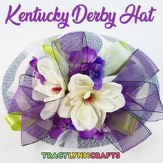 Whether you attend in person who attend a watch party, you can learn to make a Kentucky Derby Hat and be a part of the Greatest Spectacle on Earth!