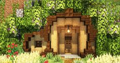 Minecraft Museum, Minecraft Garden, House Tutorial, Minecraft Room, Cute Minecraft Houses, Minecraft Wallpaper