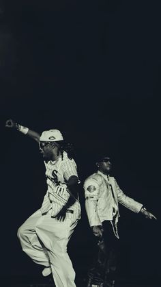 black and white photograph of two baseball players