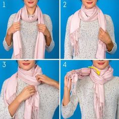 Thick Scarf, Ways To Wear A Scarf, Style Inspiration Winter, Salou, Jaco, Large Scarf, How To Wear Scarves, Long Scarf, Winter Wear