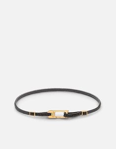 Annex Pull Bracelet, Gold Vermeil | Men's Bracelets | Miansai Men’s Bracelets In Gold, Pull Bracelet, Men's Bracelets, Cuff Watch, Men Bracelet, Bungee Cord, Ring Sizer, Bracelet Gold, Ring Bracelet