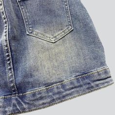 Elevate your wardrobe this summer with our vintage mid-waist buttoned denim skort! This 2023 Summer Collection piece showcases a stretchy denim fabric. bold distressed pattern. and stylish zipper & button closure ââ‚?making it the ultimate statement piece that blends contemporary fashion with nostalgic grunge. Why You'll Love It: Grunge Galore: Inspired by the iconic '90s grunge movement. these shorts exude an effortlessly cool attitude. Distinctive Distressed Pattern: Expertly crafted wear and Summer Mini Denim Skirt With Button Closure, Mini Length Shorts With Pockets In Medium Wash, Casual Summer Denim Skirt With Button Zip Fly, Summer Cutoff Denim Skirt With Button Closure, Cutoff Denim Skirt With Button Closure, Trendy Spring Jean Shorts With Button Zip Fly, Trendy Jean Shorts With Button Zip Fly For Spring, Summer Cotton Denim Skirt With Button Zip Fly, Spring Medium Wash Shorts With Button Zip Fly