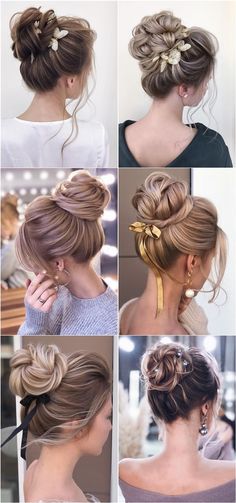 High updo wedding hairstyles for long hair High Updo Wedding, Hairstyles Fancy, High Bun Wedding Hairstyles, High Bun Wedding, Unique Wedding Photo Ideas, Hairstyles Christmas, Hairstyles Boys, Fall Wedding Arches