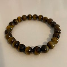 Never Worn Casual Brown Round Beaded Jewelry, Brown Beaded Round Crystal Bracelet, Country Bracelets, Earthy Bracelets, Earthy Tone Outfits, Bracelets Bead, Wooden Beaded Bracelets, Textured Bracelet, Grunge Jewelry