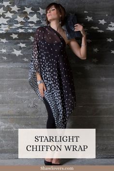 Starlight Chiffon Wrap The Night Sky