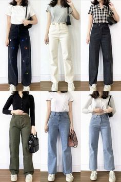 Ootd Ideas For College, Dress Outfits College, Daily Wear College Dresses, Casual Jeans Outfit Aesthetic, Every Day College Outfits, Best College Outfits, Ootd Boyfriend Jeans, Style For College Outfit Ideas, Casual Outfits For College Women