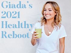 Giada's Clean Eating Reboot For 2021 Giada De Laurentiis Recipes Healthy, Week Cleanse, Low Glycemic Fruits, Giada De Laurentiis Recipes, Vegetarian Day, Liquid Diet, Giada De Laurentiis