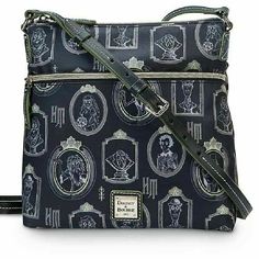 a cross body bag with pictures on it