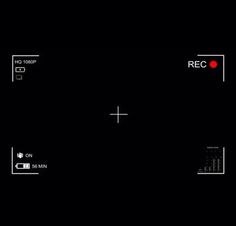 an image of a black background with red and white symbols on it that says rec