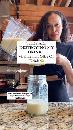 Jen Jones | Plant-Based Queen | Stop ruining this drink!!!! 🗣️🗣️🗣️🤣 This has now become a cute Lemonade…what???!!! No!!! Please pay attention to the recipe and only... | Instagram Lemon Drink Home Remedy, Health Shots, Healthy Lemonade, Jen Jones, Healthy Juicing, Healthy Beverages, Coffee Oil, Healthy Juicer Recipes, Healthy Juice Drinks