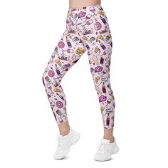 Great Things Leggings With Pockets Trendy Compression Yoga Pants For Gym, Trendy Compression Sports Tights, Trendy Compression Tights For Gym, Casual Leggings For Light Exercise, Casual Workout Tights With Pockets, Trendy Sports Tights, Trendy Compression Yoga Pants, Trendy Compression Yoga Pants For Sports, Casual Tights For Light Exercise