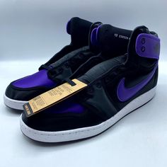 Nike Air Jordan KO 1 Sneaker Black Field Purple DO5047-005 Mens Size 13 New Shoe has yellowing but comes as shown Will ship as soon as possible after payment is receivedPlease make sure size and shipping address is correct before purchasing All Items are 100% Authentic All orders are shipped Mon-Fri only so please be patient if your order is placed on Fri-SunFeel free to message me with any questions. Thank you New Shoe, Purple Shoes, Be Patient, Jordan Shoes, Nike Air Jordan, Sneakers Black, Quinceanera, New Shoes, Jordan 1