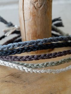 Braided Hemp Bracelet-3 for 5 Dollars-Friendship Gift for Friend-Natural Boho Jewelry-Best Friend Gi Bracelet Tie, Hemp Anklet, Hemp Bracelet, 5 Dollars, Hemp Bracelets, Natural Boho, Friend Jewelry, Company Gifts, Bracelet Simple