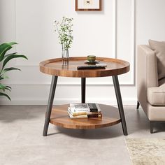 a living room with two couches and a coffee table in the middle on carpeted flooring