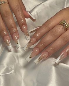 Tapered Square Nails, Her Nails, Simple Acrylic Nails, Classy Acrylic Nails, Shiny Nails, Long Acrylic Nails Coffin