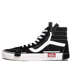 Casual Outdoor Sneakers With Zipper Closure, Black Sneakers With Zipper Closure For Streetwear, Black Zipper Closure Sneakers For Streetwear, Vans Sk8 Hi Reissue, Urban Explorer, Perfect Sneakers, Vans Sk8 Hi, Ankle Support, Swag Shoes