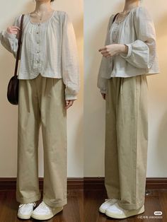 Everyday Outfits Summer 2024, Modest Outfits With Pants, Outfit Hijab Kulot, Neat Casual Outfits, Simple Casual Outfits, Clothes Korean Style