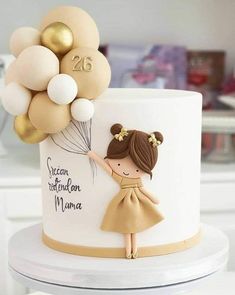 Tort Special, Torturi Baby Shower, Tårta Design, Cake Designs For Kids, Happy Birthday Cake Images, Beautiful Cake Designs, Baby Birthday Cakes, Baby Cakes