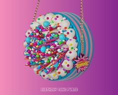 cake purse Katherine Sabbath, Cake Purse, Sprinkles Cake, Statement Purse, Diy Jewelry To Sell, Kawaii Diy, Best Pie