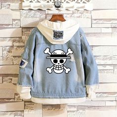 We collect the views of buyers to improve the quality of the products  and check One Piece of the hoodies more carefully,  we hope to provide better products and service. Six  Highlights                               &nb Plus Size Rockabilly, Luffy Cosplay, Attack On Titan Jean, Hooded Jean Jackets, Outwear Coat, Hoodie Coat, Jeans Jacket, Style Punk, Anime Hoodie