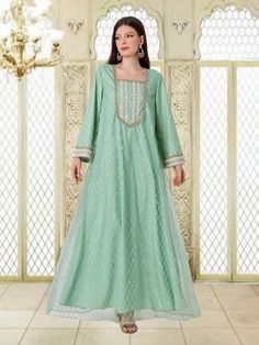 Mint Green Elegant,Modest Collar Wrist-Length Sleeve Polyester   Embellished Non-Stretch  Women Clothing Green Long Dress For Eid, Long Green Dress For Eid, Green Long Sleeve Festive Dress, Green Long Sleeve Dress For Eid, Festive Green Long Maxi Dress, Festive Long Sleeve Maxi Dress, Woven Belt, Belted Dress, Dress P